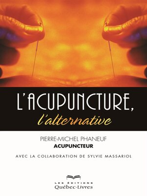 cover image of L'acupuncture, l'alternative